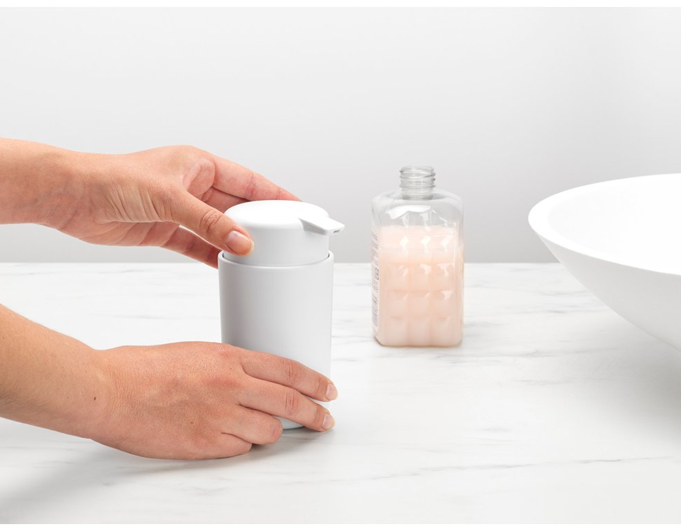 Zeepdispenser 250 ml, wit, Brabantia