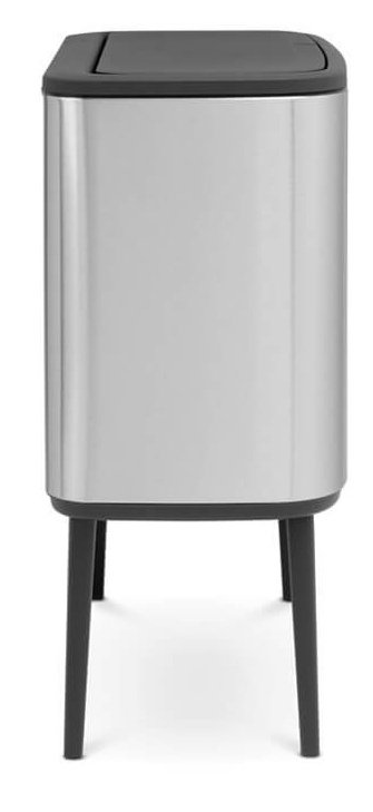 Touch prullenbak BO 3 x 11 l, mat staal, Brabantia