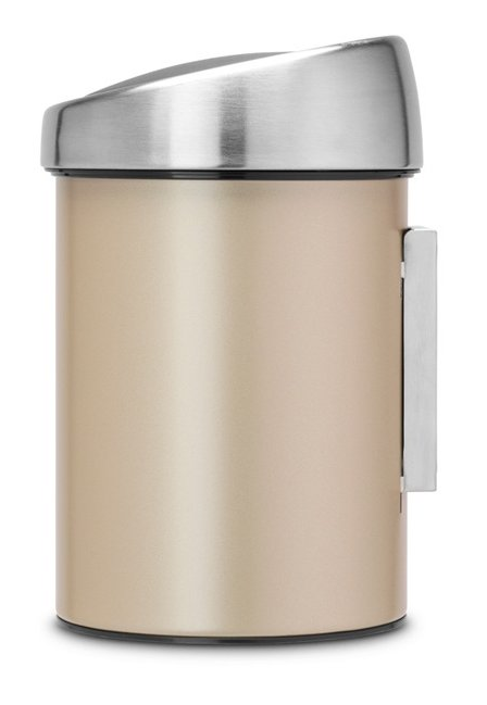 Touch prullenbak TOUCH BIN 3 l, champagne, Brabantia