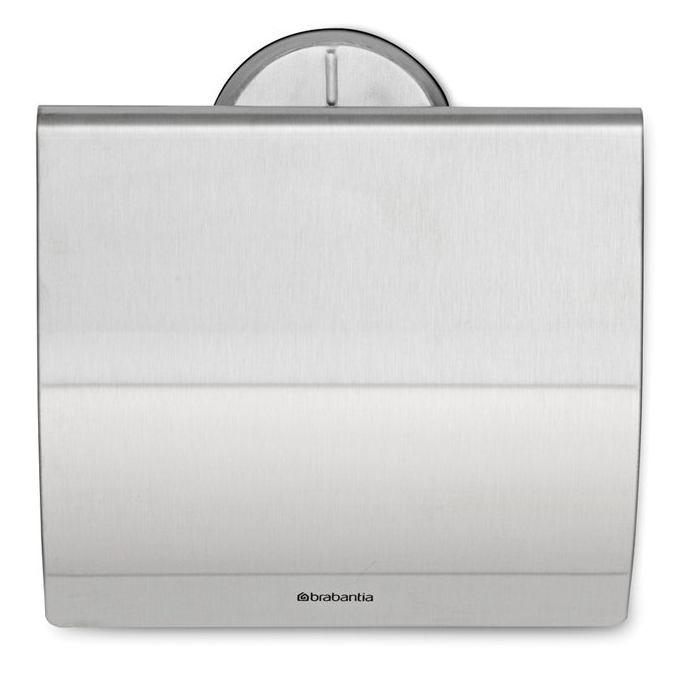 Wc-rolhouder, mat staal, Brabantia