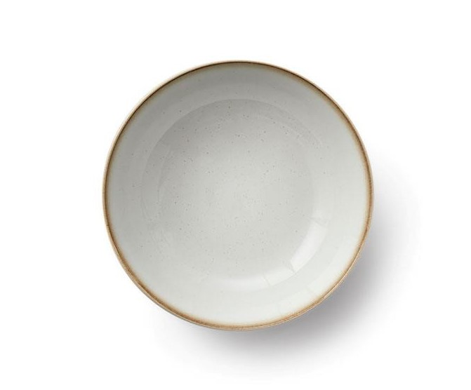 Slaschaal 24 cm, crème, Bitz