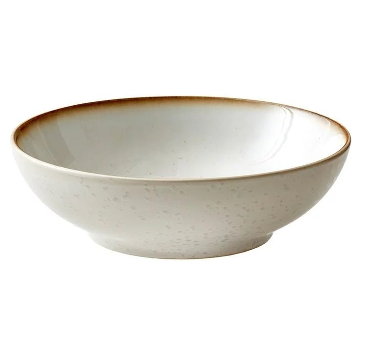 Slaschaal 24 cm, crème, Bitz