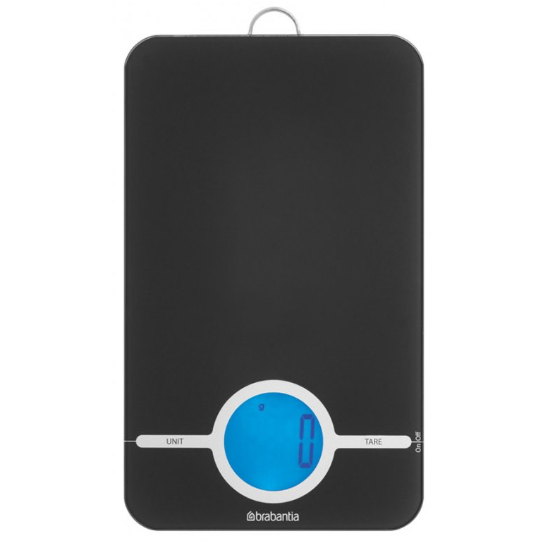 Digitale keukenweegschaal, grijs, Brabantia