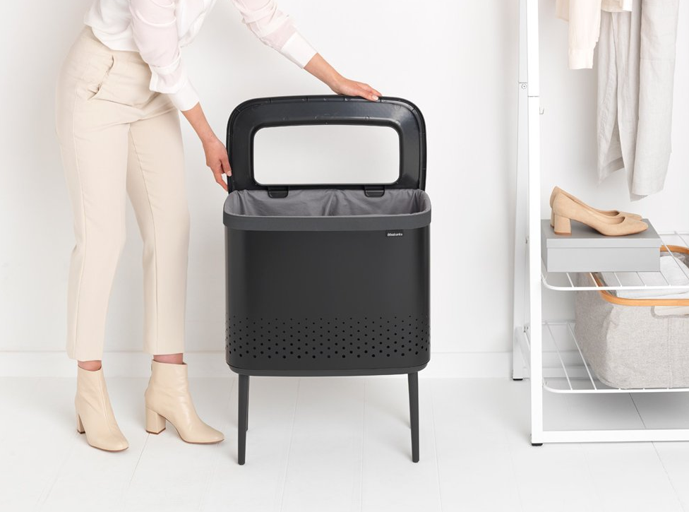 Wasmand BO 60 l, zwart, Brabantia