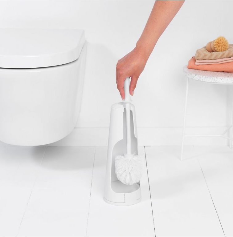 Vervangende toiletborstel, wit, Brabantia