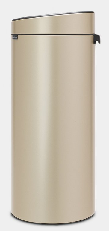 Touch prullenbak TOUCH BIN NEW 30 l, champagne, Brabantia