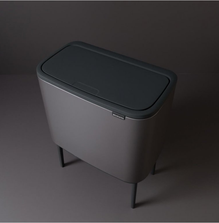 Touch prullenbak BO, 36 l, platina, Brabantia