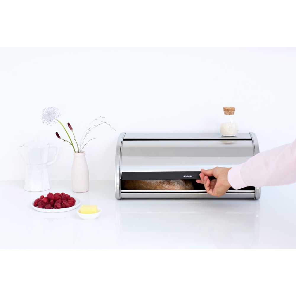 Broodtrommel ROLL TOP 44,5 cm, staal, Brabantia