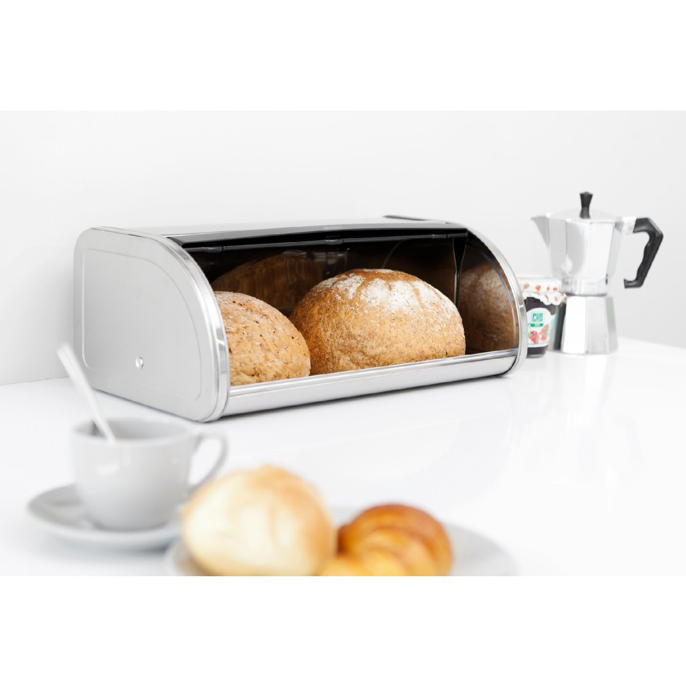 Broodtrommel ROLL TOP 44,5 cm, staal, Brabantia