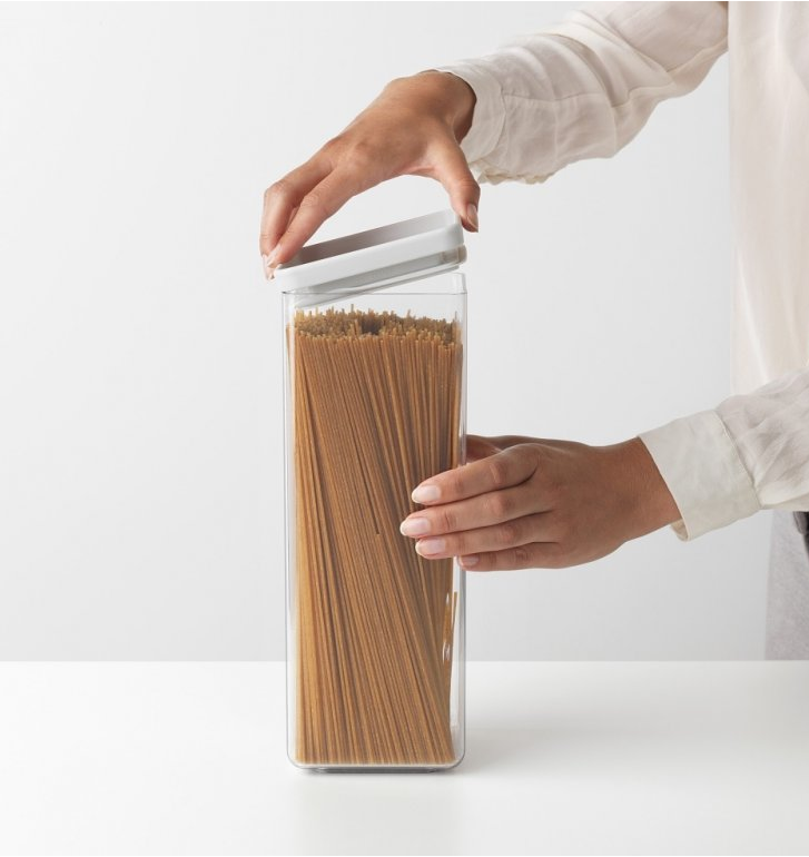 Vershoudbakje TASTY PLUS 2,5 l, lichtgrijs, kunststof, Brabantia