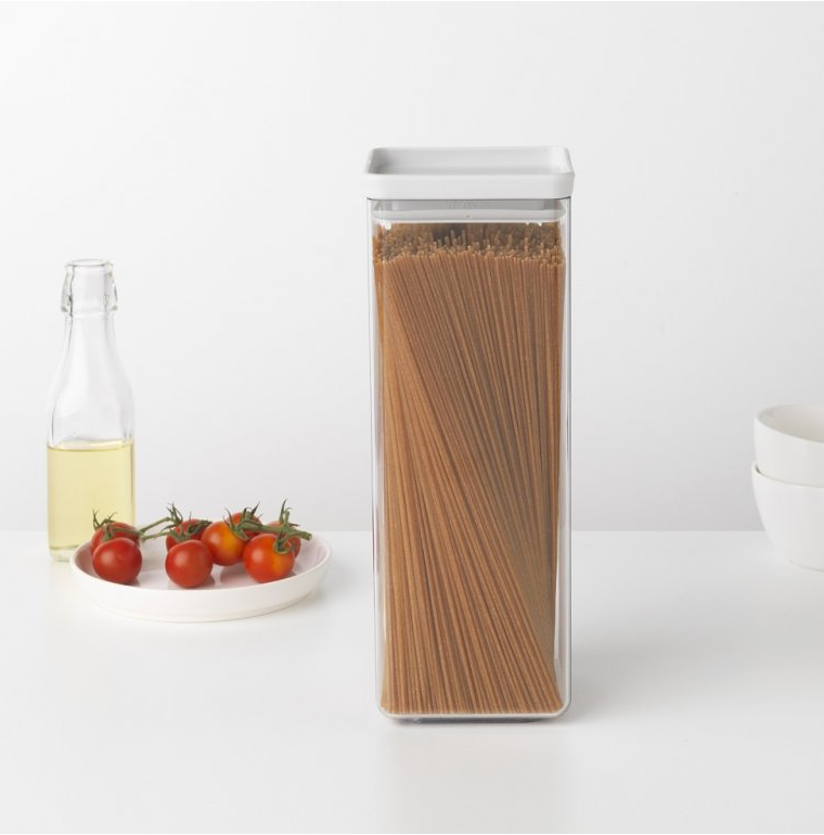 Vershoudbakje TASTY PLUS 2,5 l, lichtgrijs, kunststof, Brabantia
