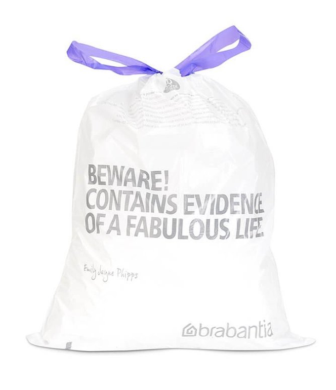 Vuilniszakken D PERFECTFIT 15-20 l, 20 stuks, Brabantia