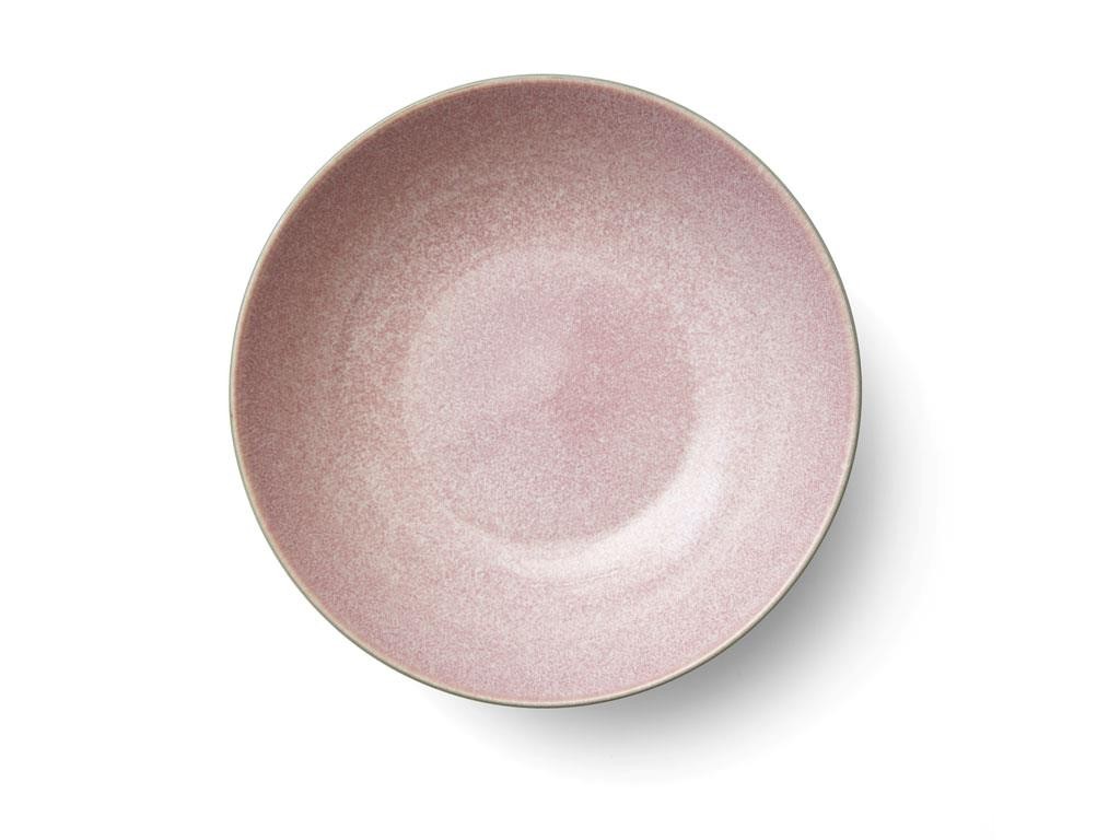 Slaschaal 24 cm, grijs/lichtroze, Bitz