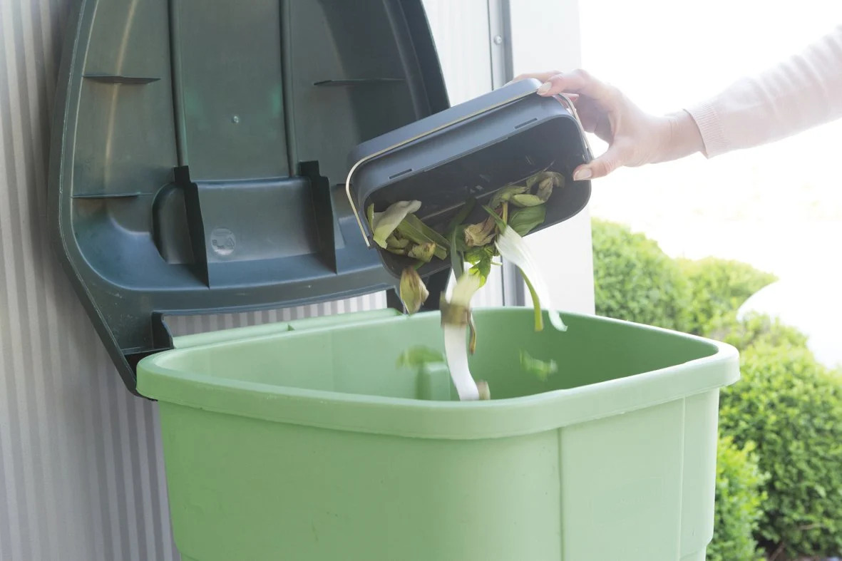 Groentebakje 1,8 l, grijs, Brabantia