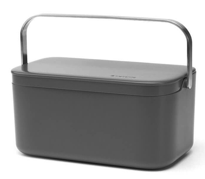 Groentebakje 1,8 l, grijs, Brabantia