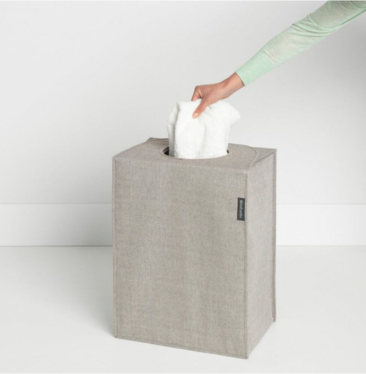 Wasmand 55 l, lichtgrijs, Brabantia