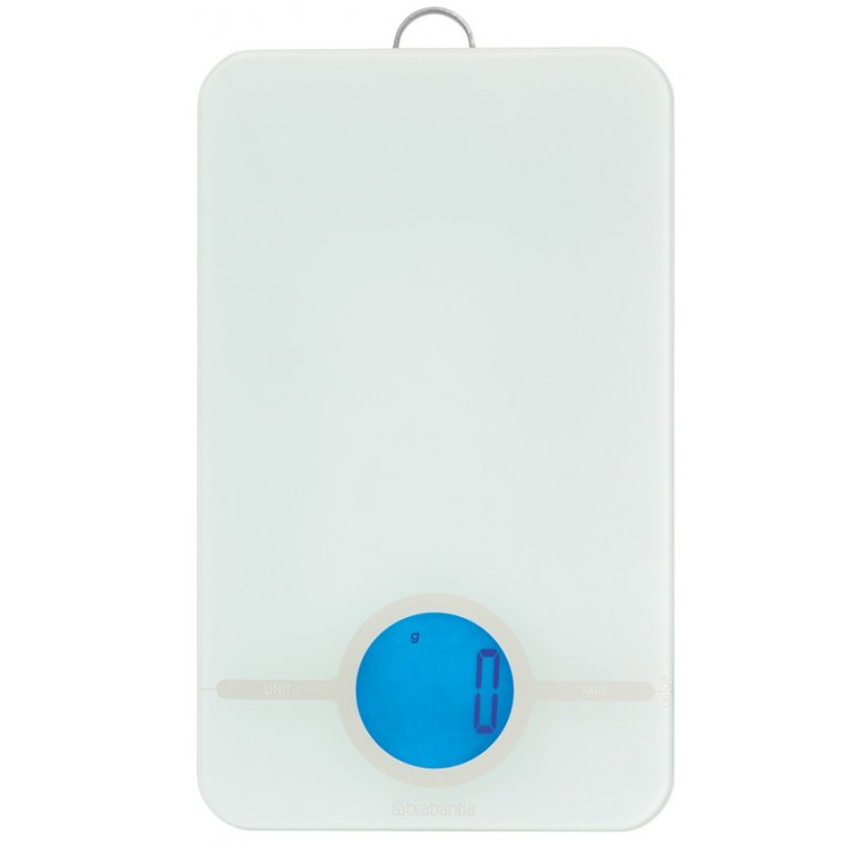 Digitale keukenweegschaal, lichtgrijs, Brabantia