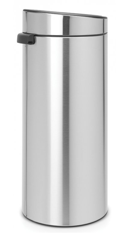 Touch prullenbak TOUCH BIN NEW 30 l, mat staal, Brabantia