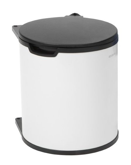 Inbouwprullenbak 15 l, wit, Brabantia