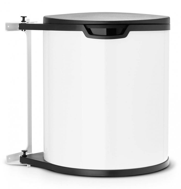 Inbouwprullenbak 15 l, wit, Brabantia