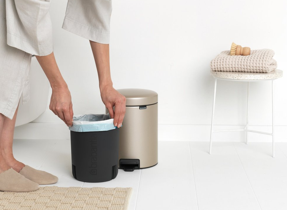 Pedaalemmer NEWICON 5 l, champagne, Brabantia