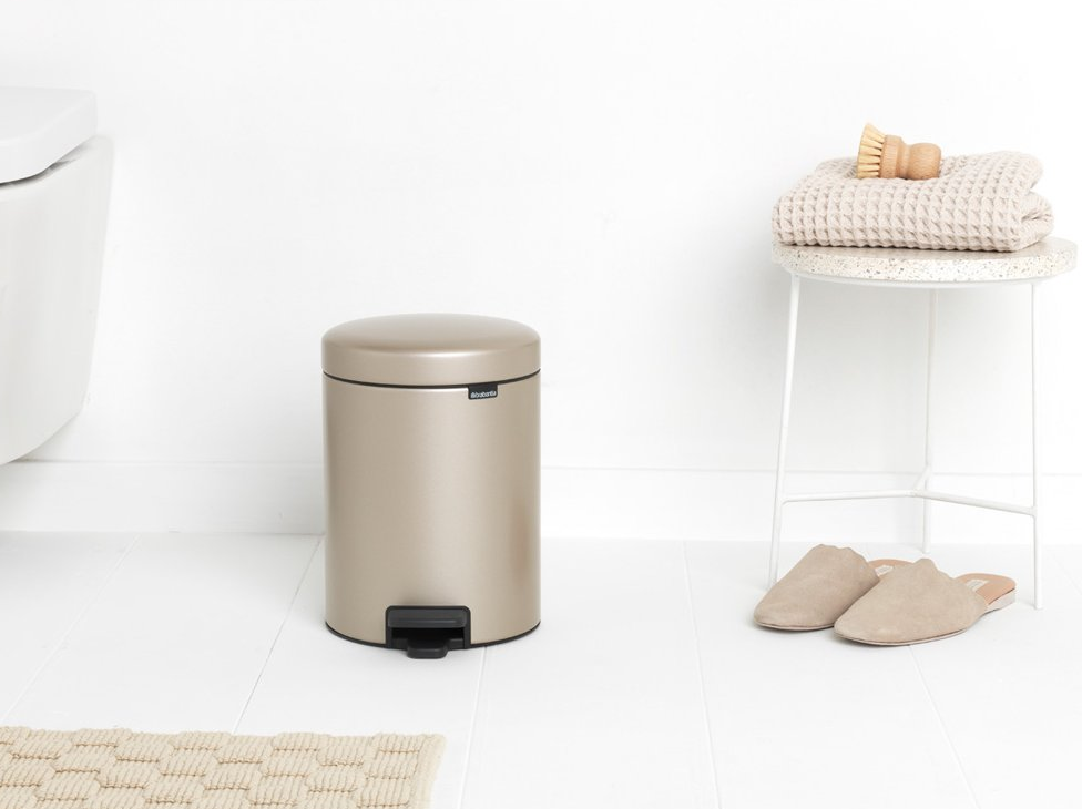 Pedaalemmer NEWICON 5 l, champagne, Brabantia