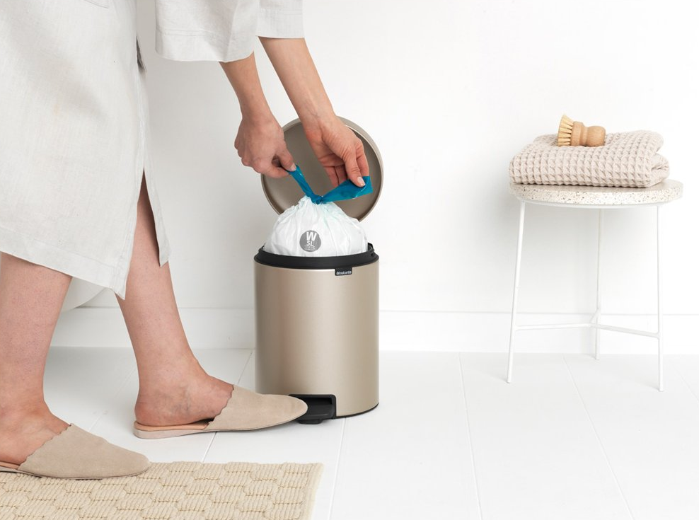 Pedaalemmer NEWICON 5 l, champagne, Brabantia
