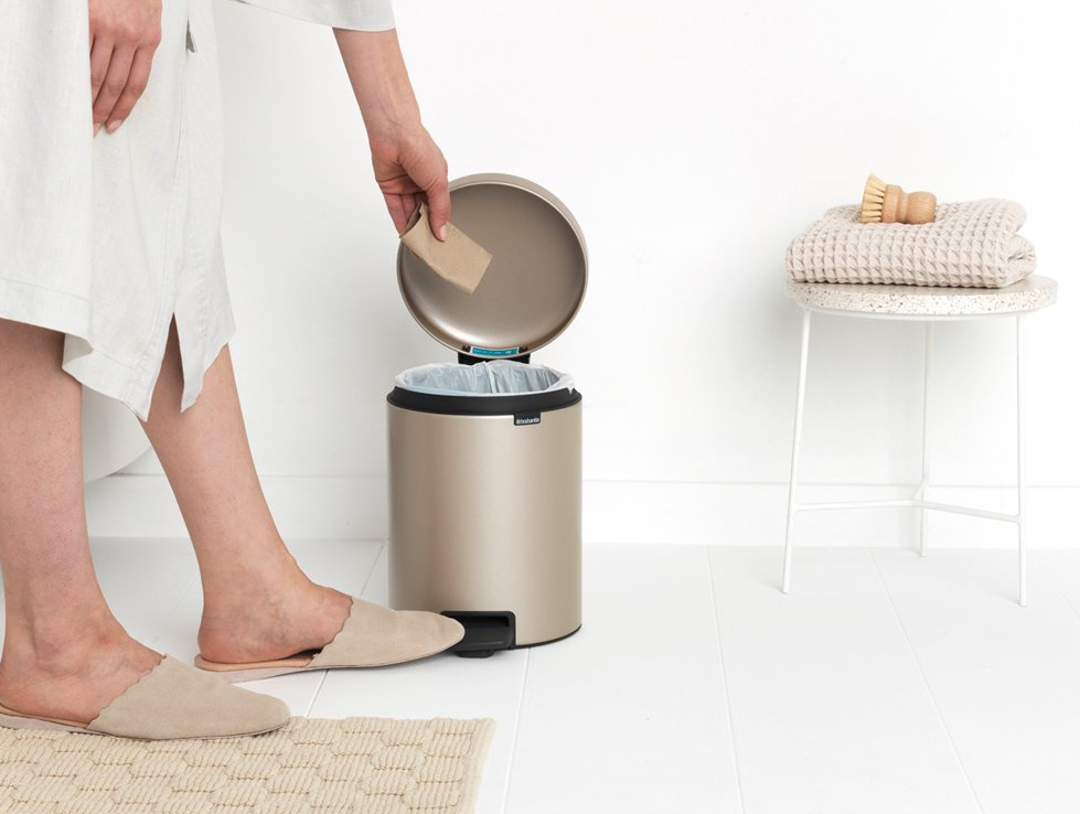 Pedaalemmer NEWICON 5 l, champagne, Brabantia