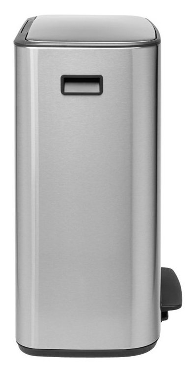 Pedaalemmer BO 60 l, mat staal, Brabantia