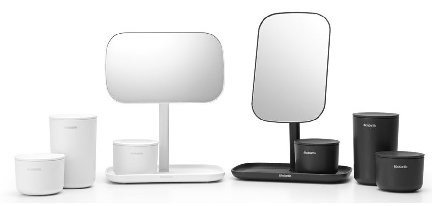 Voorraadbus, set van 3 stuks, grijs, Brabantia