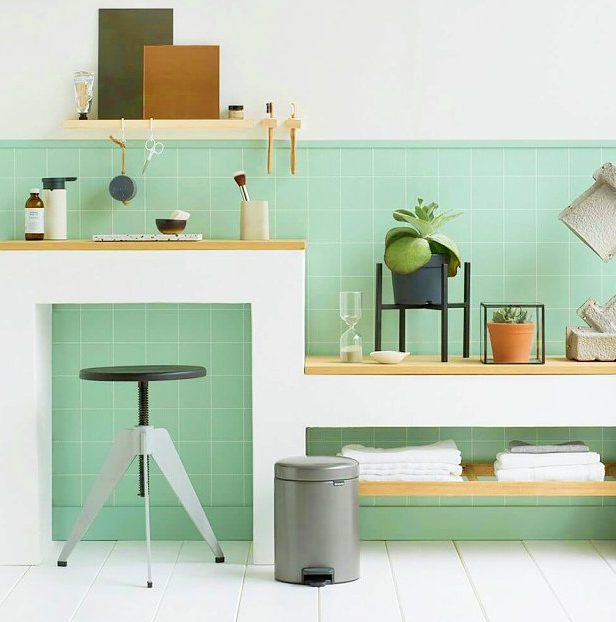 Pedaalemmer NEWICON 5 l, platina, Brabantia