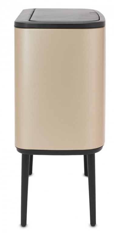Touch prullenbak BO 11 + 23 l, champagne, Brabantia