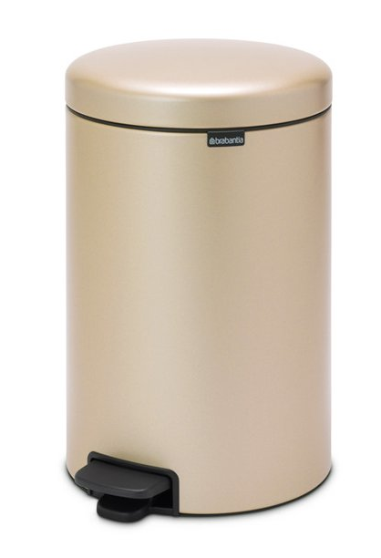 Pedaalemmer NEWICON 20 l, champagne, Brabantia