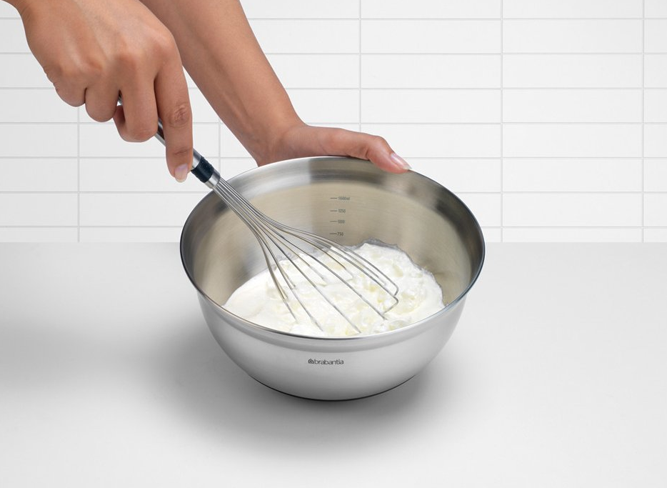 Keukenkom 1 l, mat staal, Brabantia