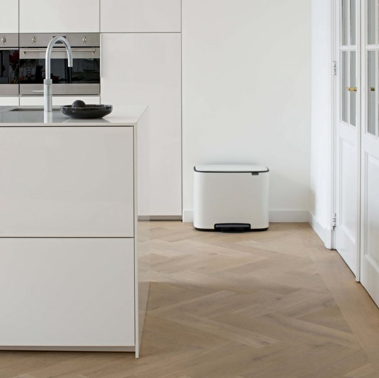 Pedaalemmer BO 11 + 23 l, wit, Brabantia