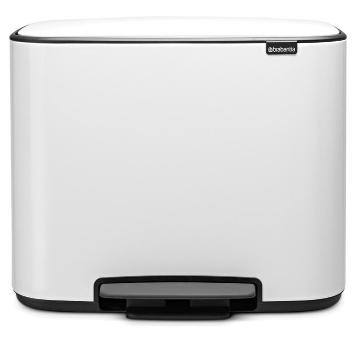 Pedaalemmer BO 11 + 23 l, wit, Brabantia