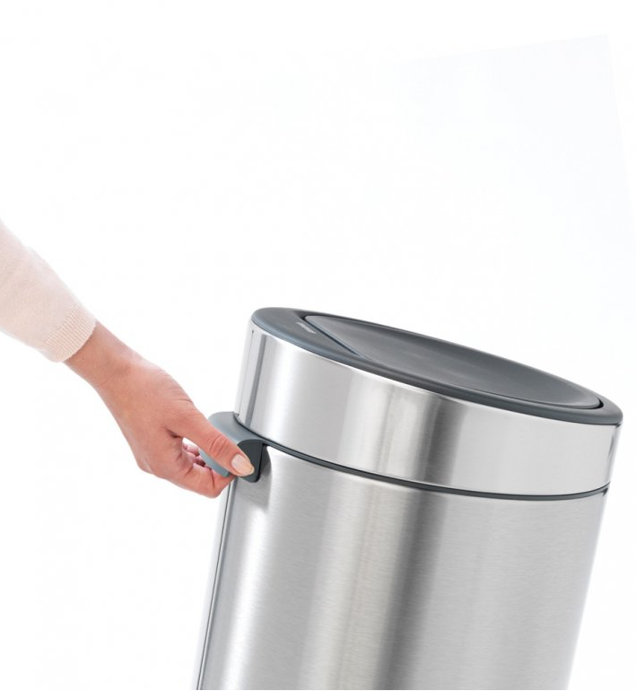 Touch prullenbak TOUCH BIN NEW 30 l, groen, Brabantia