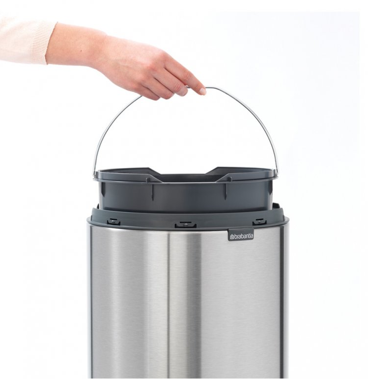 Touch prullenbak TOUCH BIN NEW 30 l, groen, Brabantia