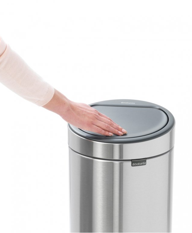 Touch prullenbak TOUCH BIN NEW 30 l, groen, Brabantia