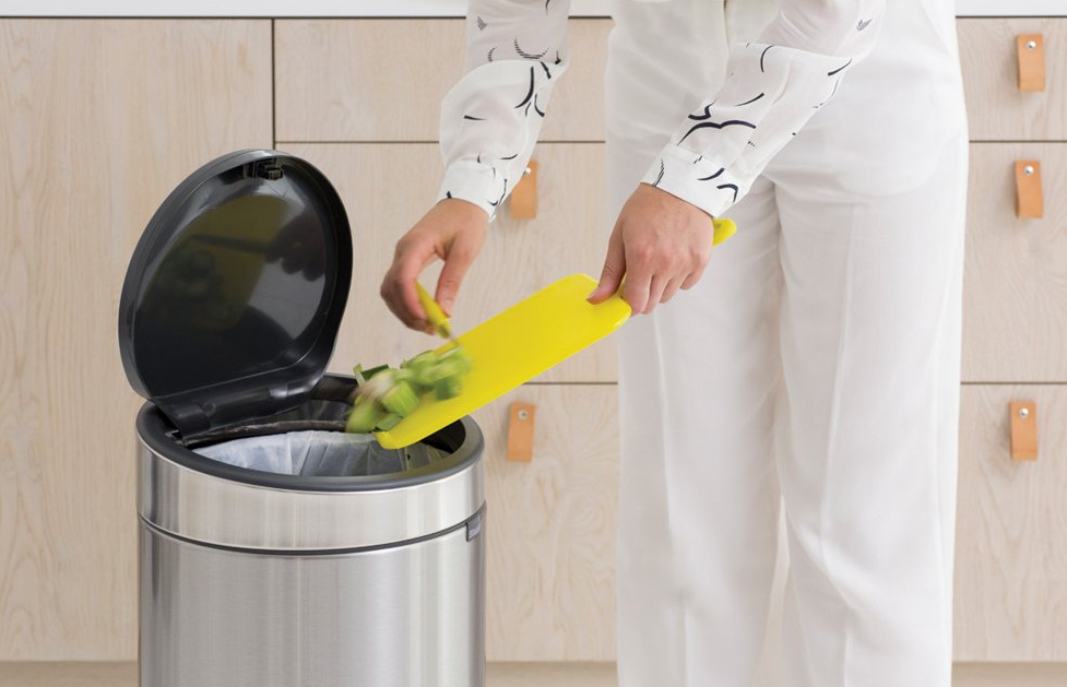 Touch prullenbak TOUCH BIN NEW 30 l, groen, Brabantia