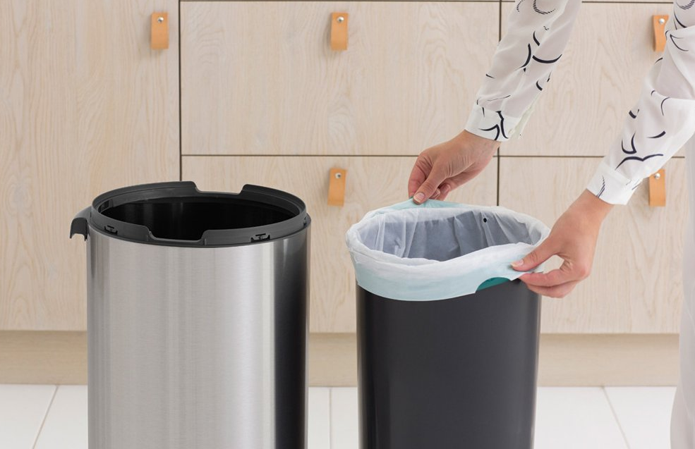 Touch prullenbak TOUCH BIN NEW 30 l, groen, Brabantia