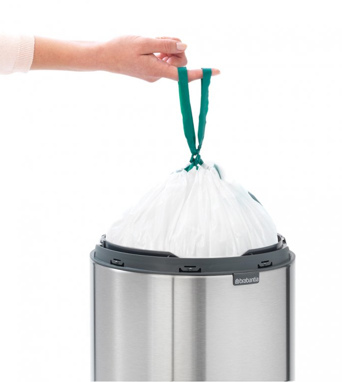 Touch prullenbak TOUCH BIN NEW 30 l, groen, Brabantia