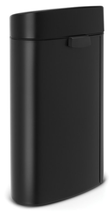 Touch prullenbak TOUCH BIN NEW 40 l, mat zwart, Brabantia