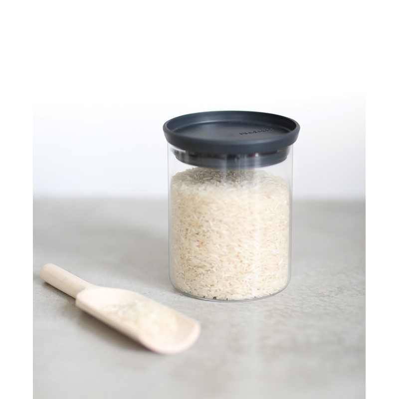 Voorraadpot 600 ml, stapelbaar, glas, Brabantia