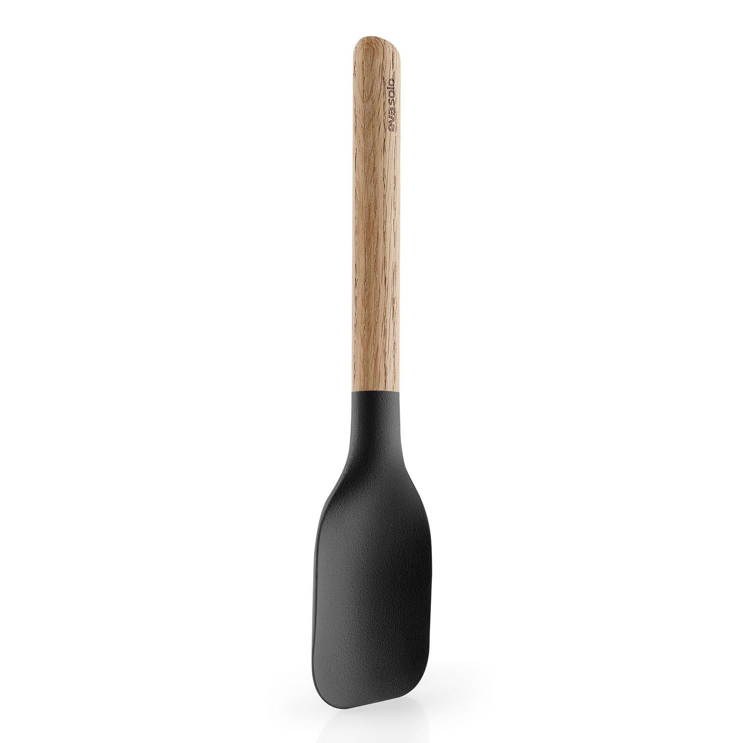 Pollepel NORDIC KITCHEN 27 cm, met houten handvat, siliconen, Eva Solo
