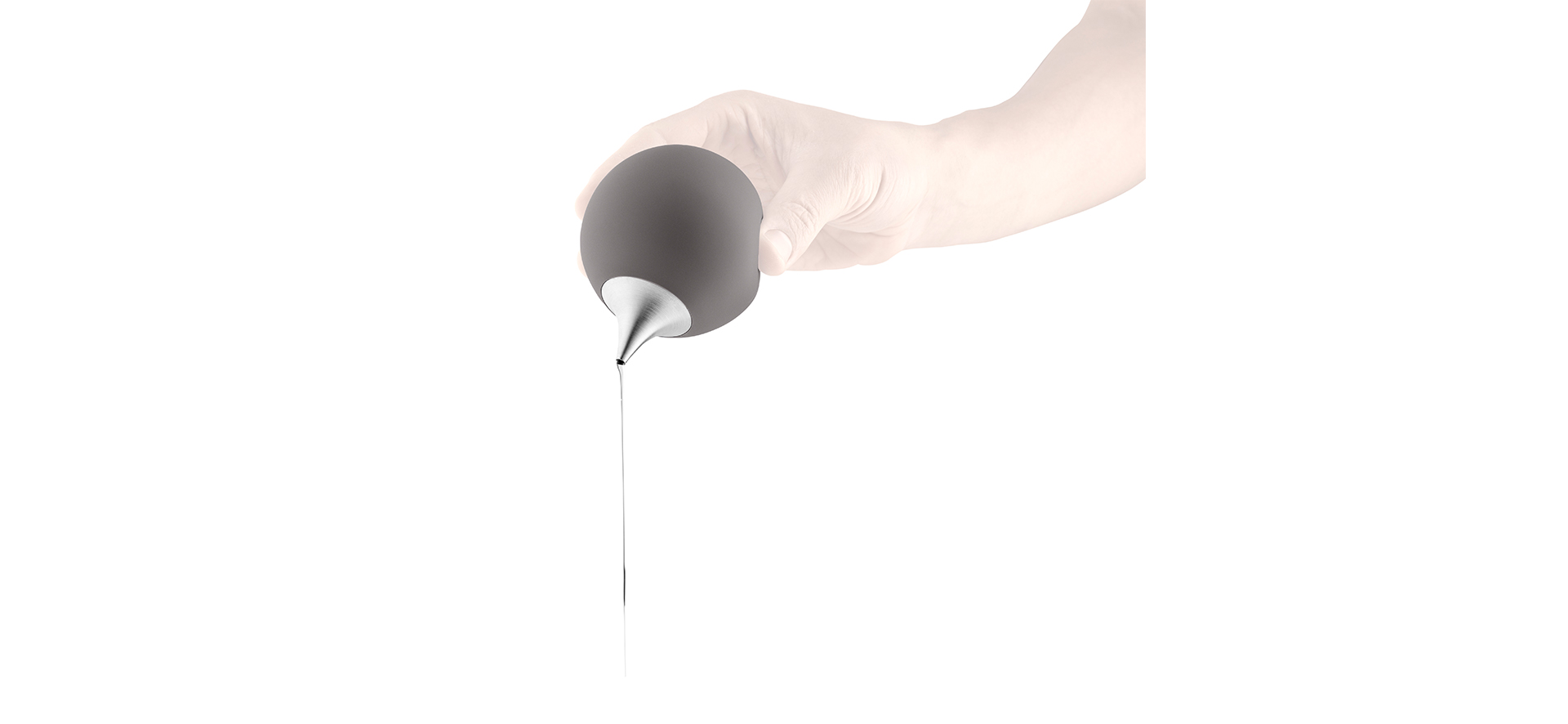 Zeepdispenser 150 ml, grijs, Eva Solo
