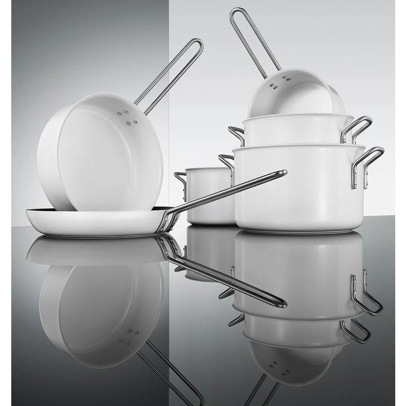 Pan WHITE LINE 16 cm, 2,5 l, wit, Eva Solo