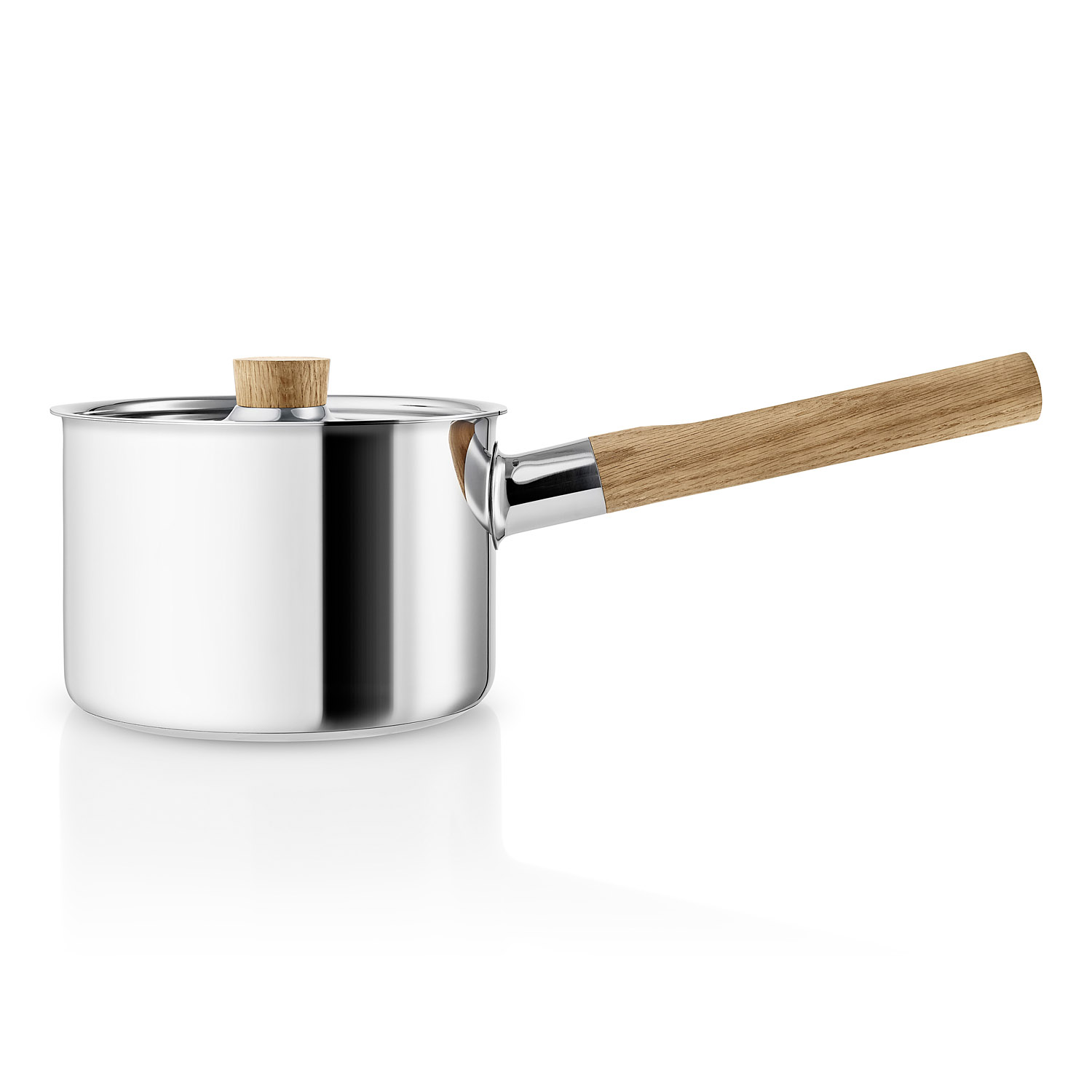 Sauspan NORDIC KITCHEN 2 l, met deksel, roestvrij staal, Eva Solo