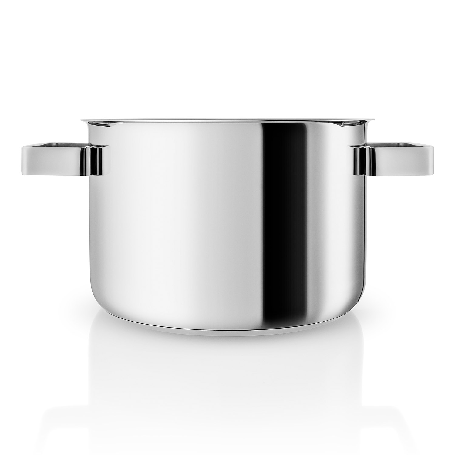 Pan NORDIC KITCHEN 3 l, 18 cm, deksel met houten handvat, roestvrij staal, Eva Solo