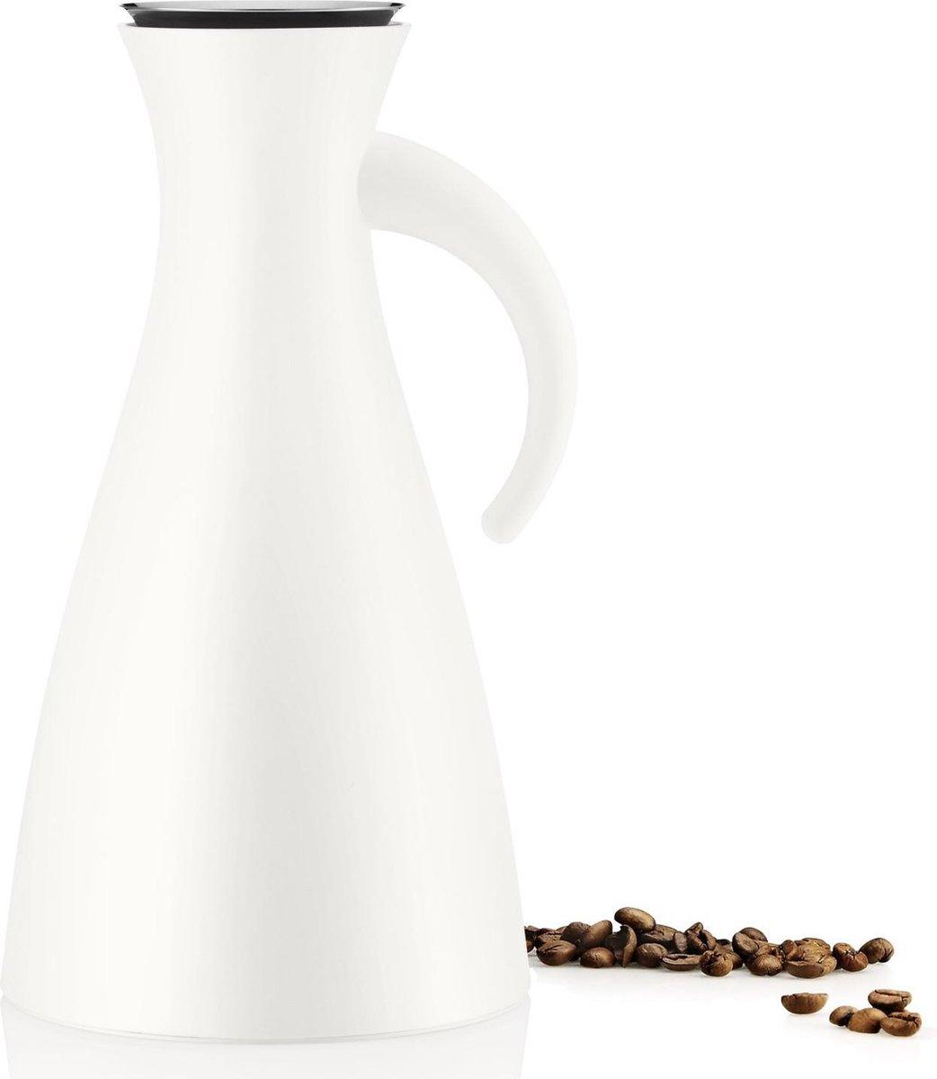 Thermoskan 1 l, wit, Eva Solo